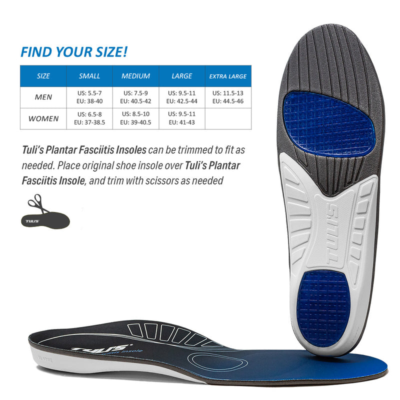 TULI'S® PLANTAR FASCIITIS INSOLES