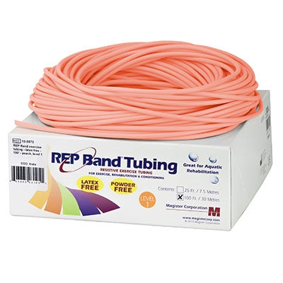 REP Band Resistive Exercise Tubing, Latex Free