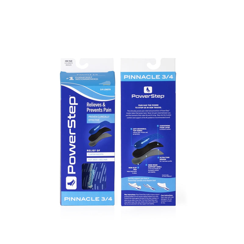 PowerStep® Pinnacle 3/4 Insole