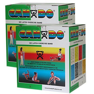 CanDo Latex Free Exercise Band Rolls