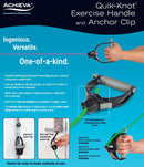 Achieva™Quik-Knot™ Exercise Handle & Anchor Clip