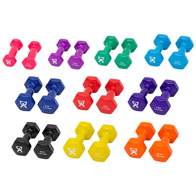 CanDo Vinyl Coated Dumbbells