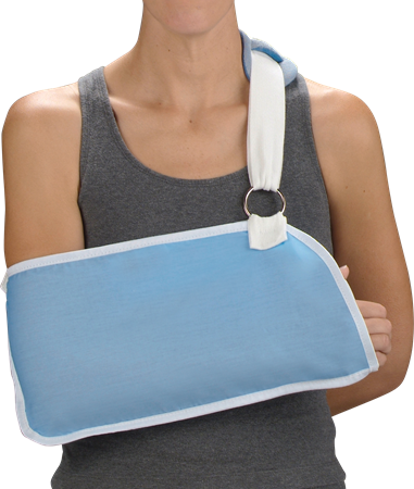 DeRoyal Light Blue Arm Sling