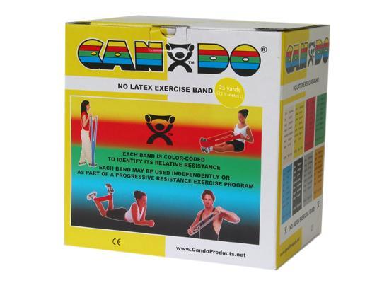 CanDo Latex Free Exercise Band Rolls