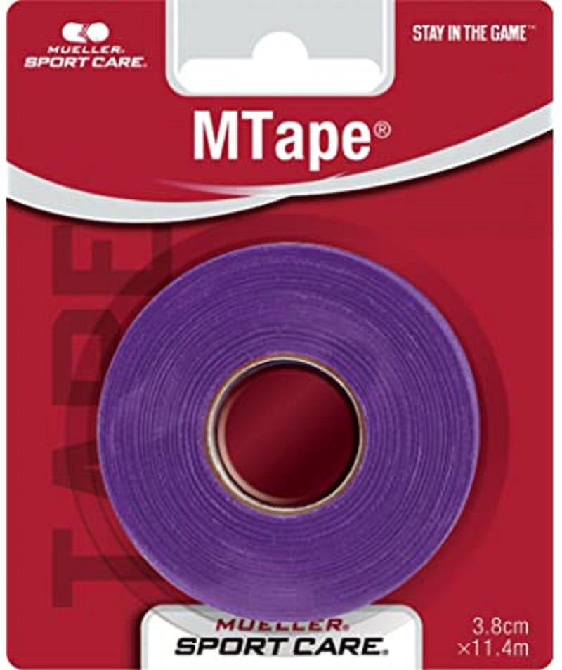 Mueller MTape, Clamshell, 1.5" x 10 yd