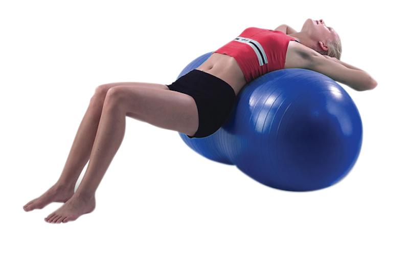 CanDo® Inflatable Exercise Saddle Rolls