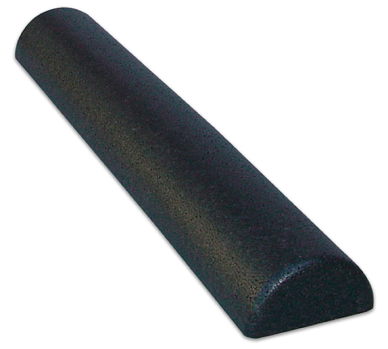 Black High Density Foam Rollers - Full or Half Round