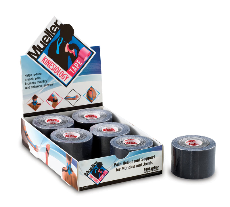 Mueller Kinesiology Tape, 2" x 16.4' (5cm x 5m) (shrinkwrapped)