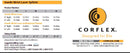 Corflex 8" Suede Wrist Lacer Splint