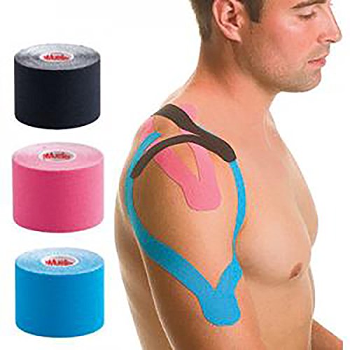 Mueller Kinesiology Tape, 2" x 16.4' (5cm x 5m) (shrinkwrapped)