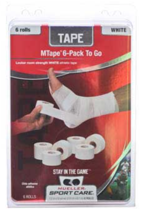 Mueller MTape Athletic Tape - White