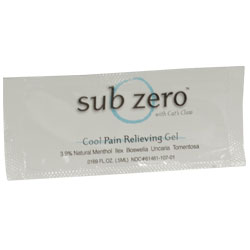 Sub-Zero Cat's Claw Cool Pain Relieving Gel Original, Clear