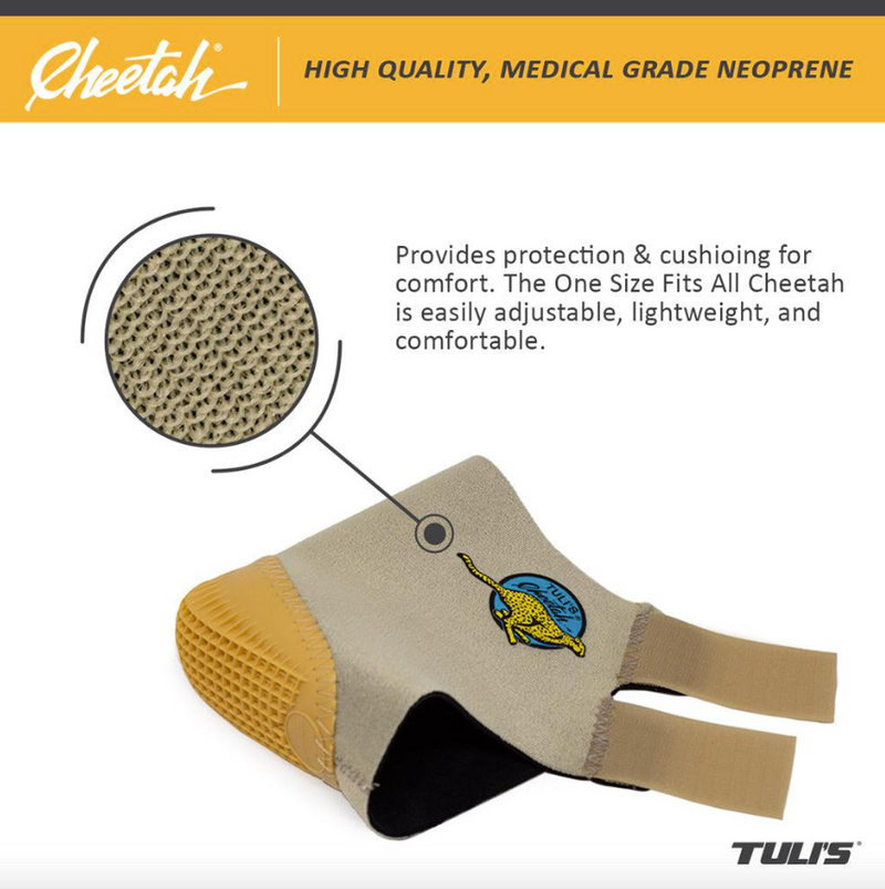 Tuli's® Cheetah® Heel Cup With Compression Sleeve