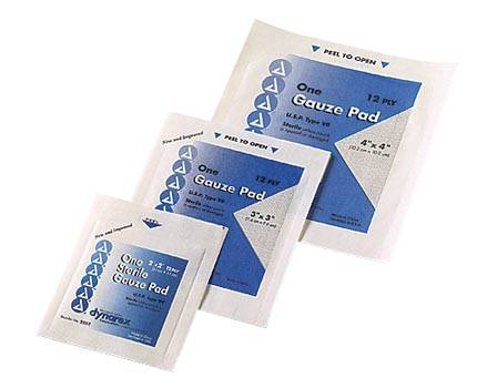 Gauze Pads - 12-ply sterile - 100 per box