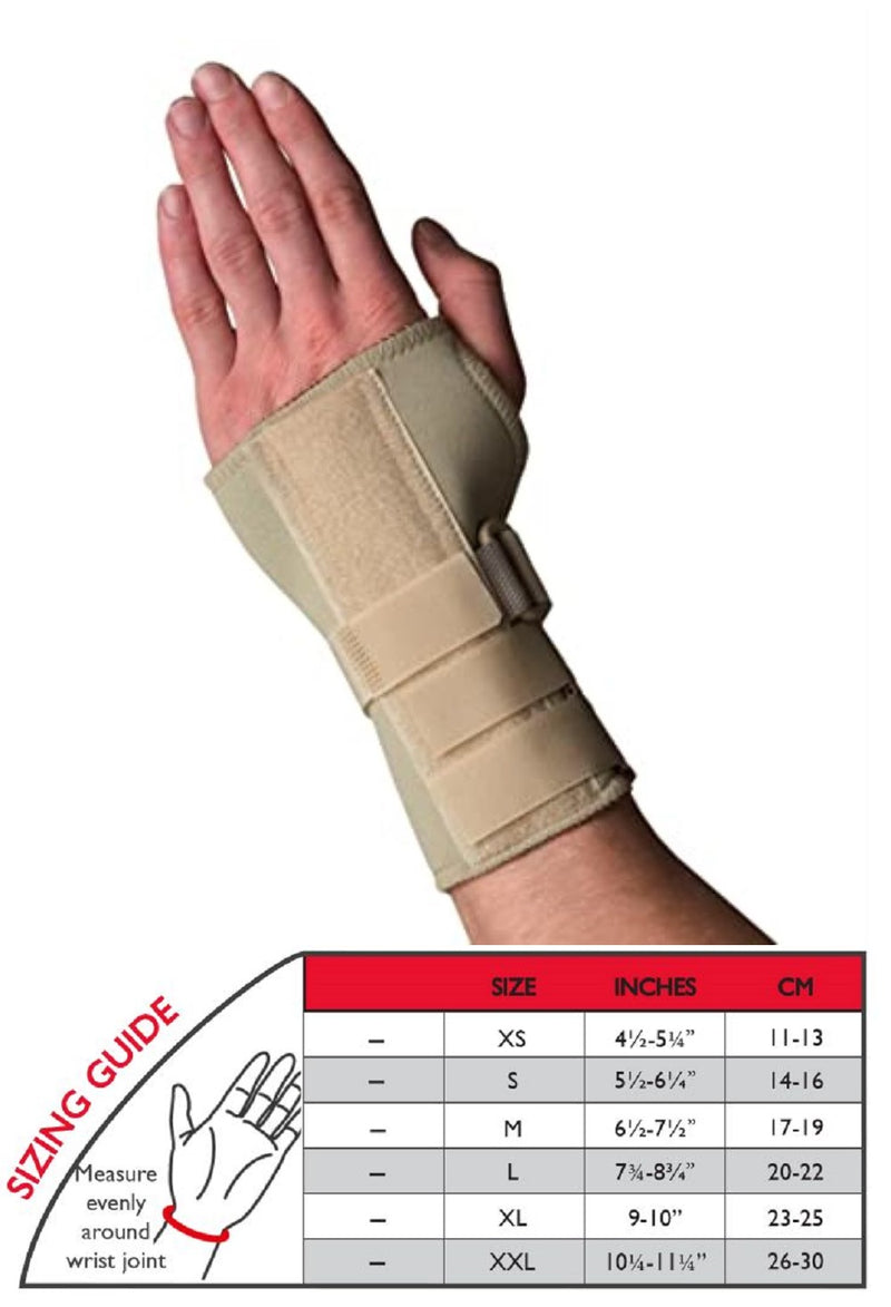 Thermoskin Carpal Tunnel Brace with Dorsal Stay