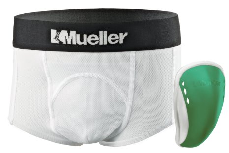 Mueller Athletic Support Shorts/Briefs w/Flex Shield Cup