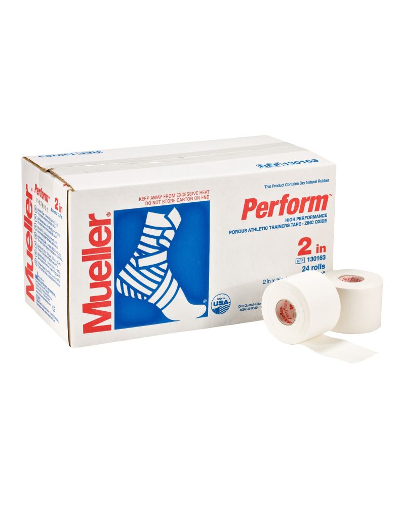 Mueller Perform High Performance Porous Athletic Trainers Tape 1.5" or 2"