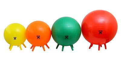 CanDo Inflatable Exercise Balls with Feet