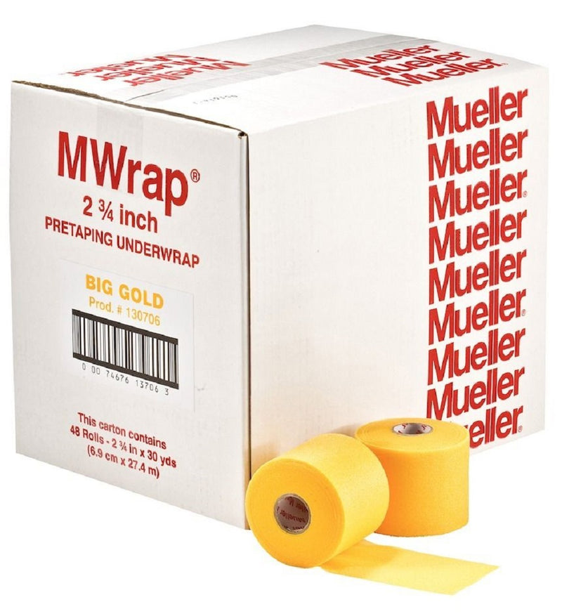 Mueller MWrap, 2 3/4" x 30 Yd - Big Bold MWrap - Pre-Taping Foam Underwrap